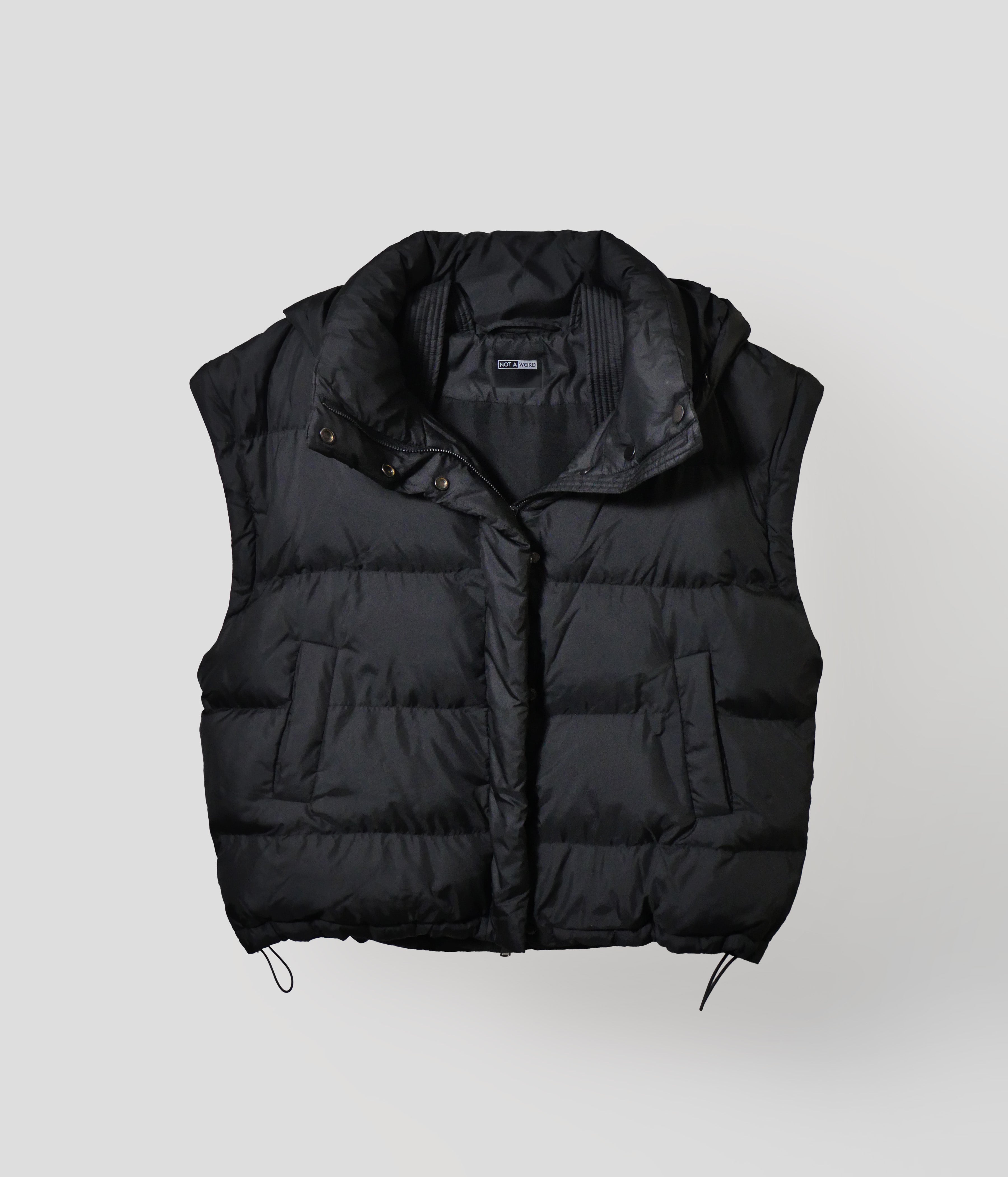 The Black Puffer and Vest